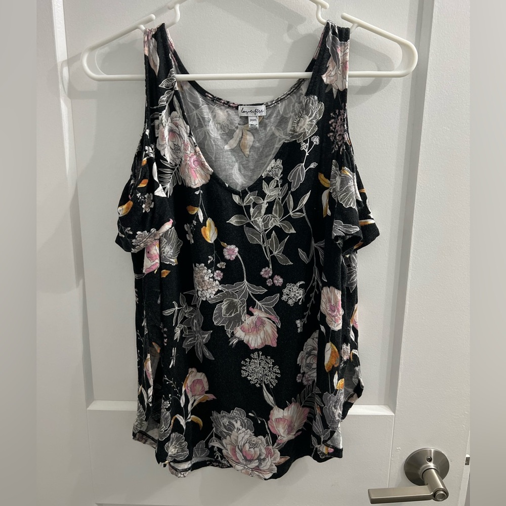 Love Fire Floral Top